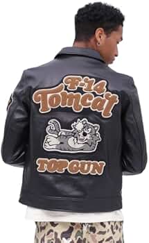 AVIREX シープアヴィエータージャケット トムキャット メンズ　L羊革 AVIREX 革ジャン ライダース LEATHER JACKET TOMCAT / レザー